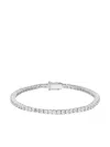 Veynou 18kt White Gold Tennis Diamond Bracelet In Silver