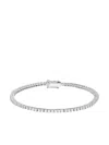 Veynou 18kt White Gold Tennis Diamond Bracelet In Silver
