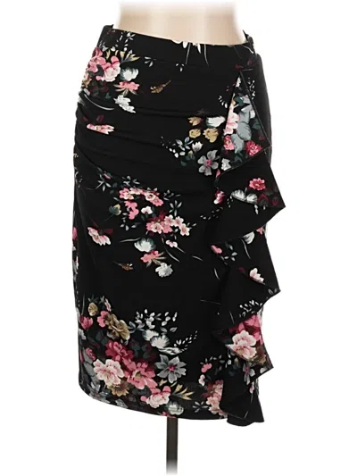 Pre-owned Vfshow Vfemage Casual Skirt In Black