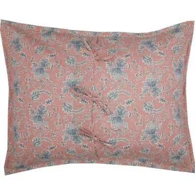Vhc Brands 100% Cotton Ties Sham In Blue;yellow;pink