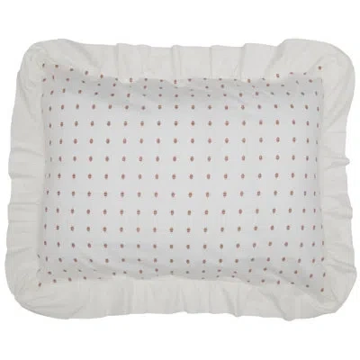 Vhc Brands Abigail Standard Sham 27lx21w In White