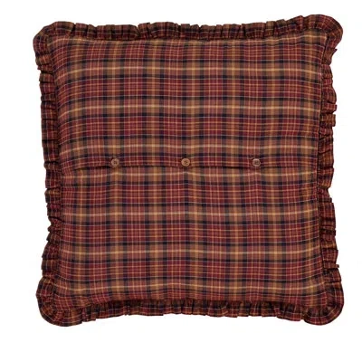 Vhc Brands Abilene Star 100% Cotton Pillow Sham In Brown;red;tan