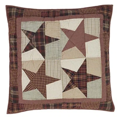 Vhc Brands Abilene Star Abilene 100% Cotton Sham In Tan