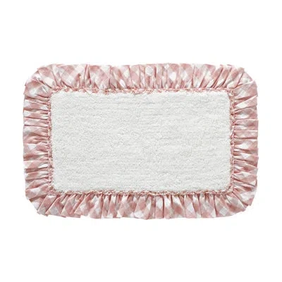 Vhc Brands Annie Buffalo Check Bath Rug In Pink