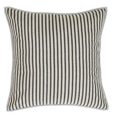 Vhc Brands Ashmont Fabric Euro Sham In Gray;cream