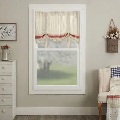 Vhc Brands Betsy Stripe Roman Valance