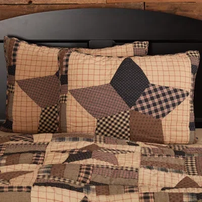 Vhc Brands Bingham 100% Cotton Buttons Sham