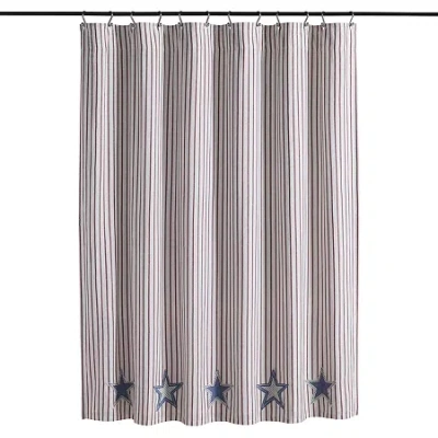 Vhc Brands Celebration Shower Curtain In Blue