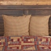 Vhc Brands Clamont Reversible Euro Sham In Brown