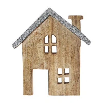 Vhc Brands Classic Easter Wooden Cottage House In Brown;gray