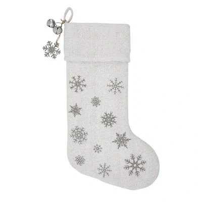 Vhc Brands Cotton Stocking In Antique White