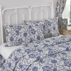 Vhc Brands Dorset Pillow Sham In Blue
