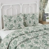 Vhc Brands Dorset Pillow Sham In Green