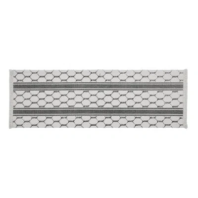 Vhc Brands Down Home Runner 8x24 In Black;white
