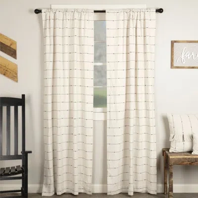 Vhc Brands Farmcloth Stripe Panel Set Of 2