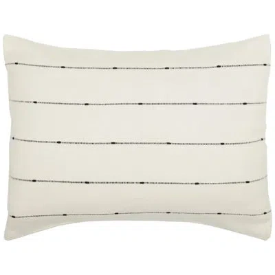 Vhc Brands Farmcloth Stripe Standard Sham 27lx21w In Cream