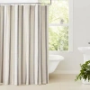 Vhc Brands Grace Shower Curtain In White
