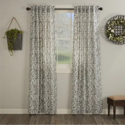 Vhc Brands Gray Gables Floral Panel Set Of 2