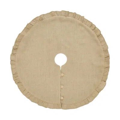 Vhc Brands Higher Glory Jute Tree Skirt In Tan