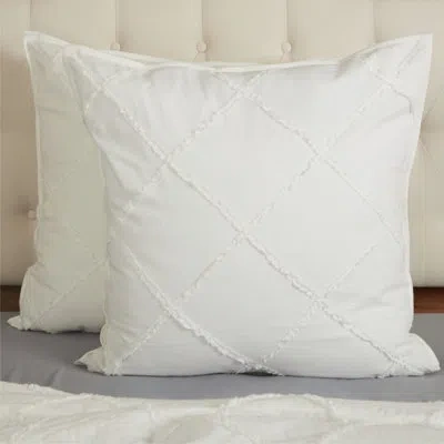 Vhc Brands Kathryn Euro Sham In White