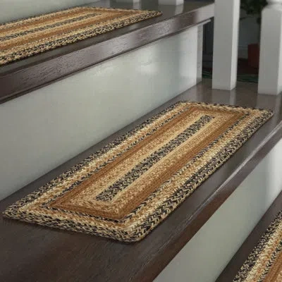Vhc Brands Kettle Grove Brown Stair Tread In Black;brown;tan