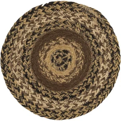 Vhc Brands Kettle Grove Classic Tabletop & Kitchen Trivet In Natural,country Black,caramel