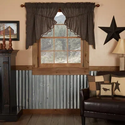 Vhc Brands Kettle Grove Scalloped 36" Window Valance