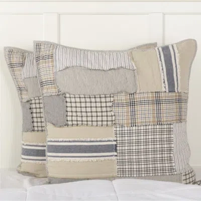Vhc Brands Mill Creek Quilted Euro Sham In Cream