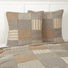 Vhc Brands Miller Farm Reversible Euro Sham In Gray