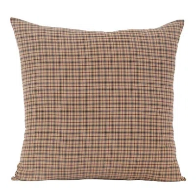 Vhc Brands Millsboro Euro Sham Fabric In Blue;red;tan