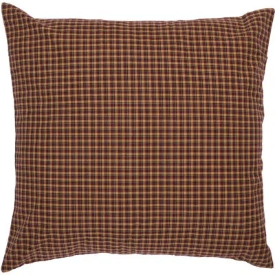Vhc Brands Patriotic Patch Euro Sham Fabric In Blue;red;tan