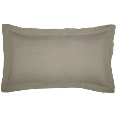 Vhc Brands Provincial Linen Natural King Sham 37lx21w In Tan