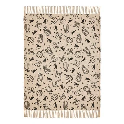 Vhc Brands Raven Harvest Throw In Tan