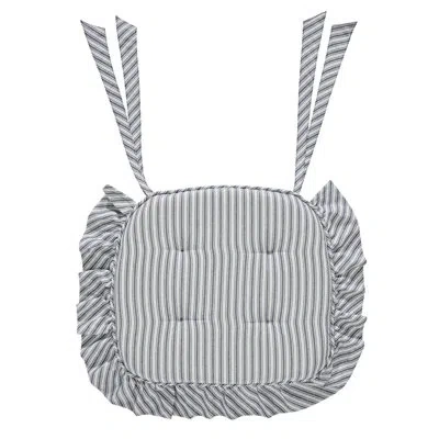 Vhc Brands Sawyer  1 - Piece Chair Pad In Gray