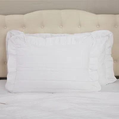 Vhc Brands Serenity Standard Sham 27lx21w In White