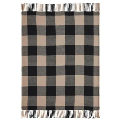 Vhc Brands Throw In Black;tan