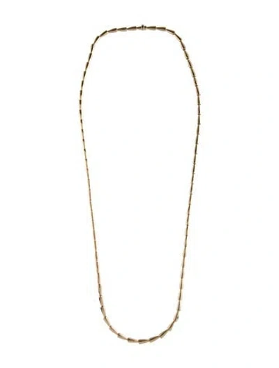 Pre-owned Vhernier 18k Calla Chain Necklace, 30.25" In Multi