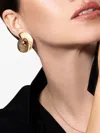 Vhernier 18k Rose Gold Disc Earrings In Gold