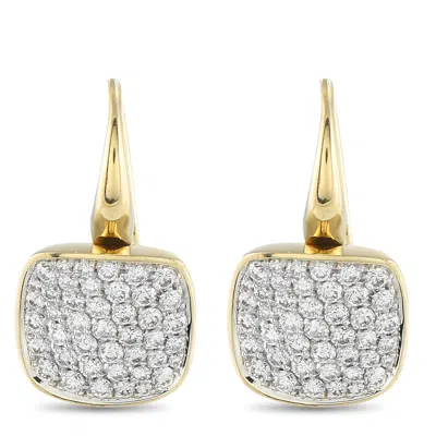 Vhernier 18k Yellow Gold 2.0ct Diamond Earrings Vh21-081925