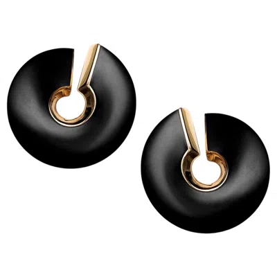 Pre-owned Vhernier Jet Verso Earclips In Multiple