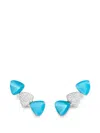 Vhernier Multi-stone Earrings In Gold