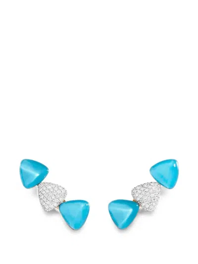 Vhernier Multi-stone Earrings In Gold