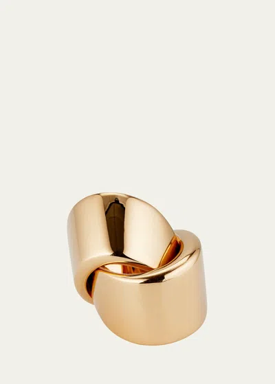 Vhernier Pink Gold Abbraccio Ring