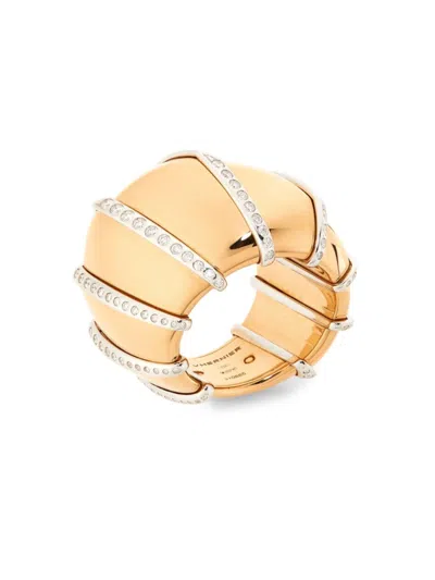 Vhernier Women's Ardis Two-tone 18k Gold & 0.88 Tcw Diamond Ring