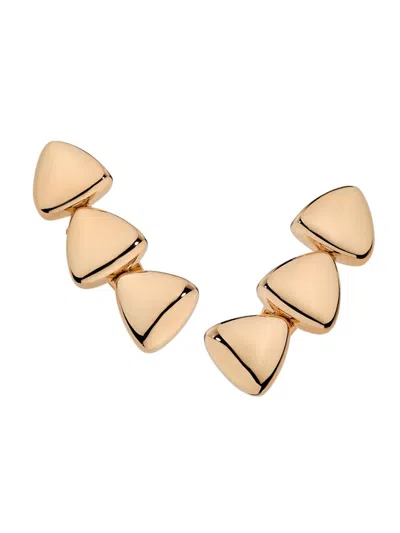 Vhernier Women's Freccia Endless 18k Rose Gold Stud Earrings
