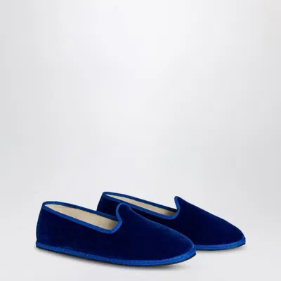 Vi Bi Vene Zi A Friulane In Electric Blue Velvet