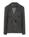 Vi To Vi Woman Blazer Military Green Size 6 Viscose, Polyamide, Elastane