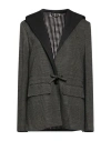 Vi To Vi Woman Blazer Military Green Size 6 Viscose, Polyamide, Elastane