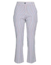 Vi To Vi Woman Pants Blue Size 6 Cotton, Elastane In Blue