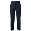 Via Masini 80 Blue Cotton Pants In Blue